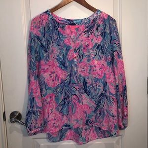 Lilly Pulitzer ELSA SILK TOP